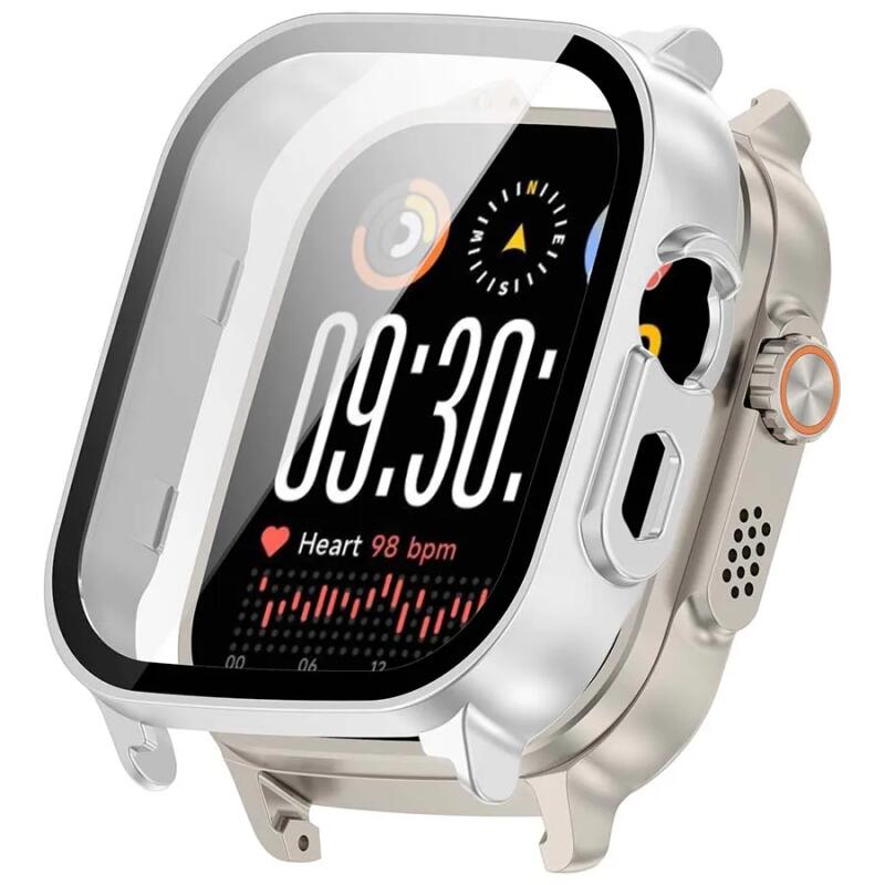 Hard PC+Tempered Glass Case For Realme Watch 5 Bumper Full Cover Protective Shell For Realme Watch 5 Screen Protector Accessory