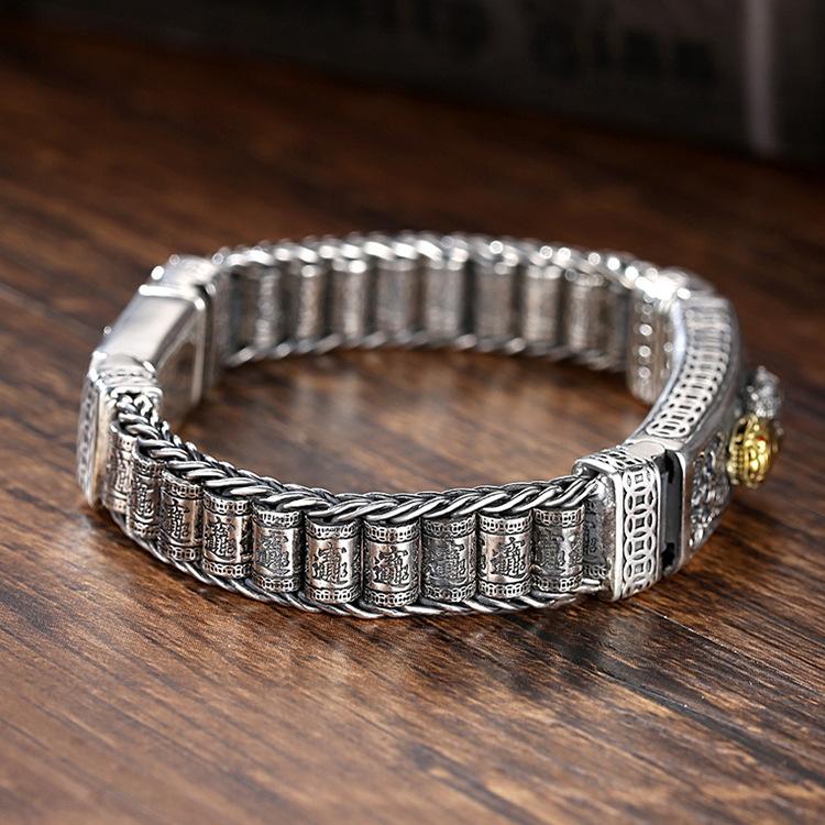 Lucky Treasure Pixiu Passepartout Bracelet Men's Transfer Beads