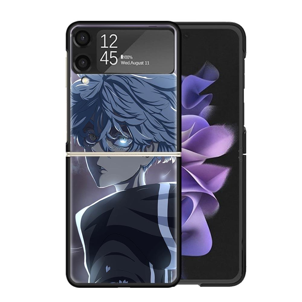 Tokyo Anime Aevengers Clear Phone Case For Samsung Z Flip 7 6 5 4 3 Galaxy ZFlip7 ZFlip6 ZFlip5 ZFlip4 ZFlip3 5G Print Cover Coq