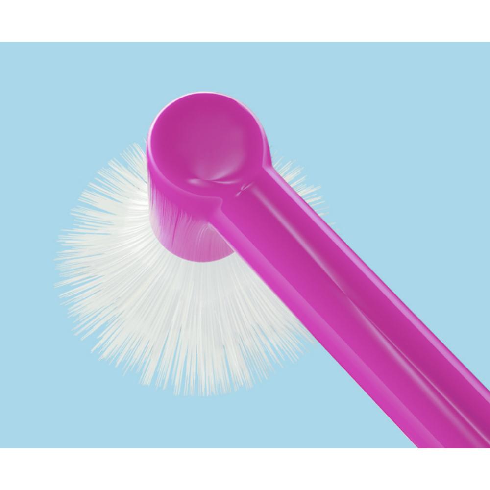 Periuta ortodontica interdentara cu o singura fascia moale pentru curatare periuta de dinti Instrument de ingrijire orala Cap mic Implant de par moale Adult