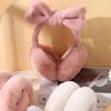 Coldproof Plush Earmuffs Foldable Winter Ear Cover Cute Bowknot Ear Earmuffs  Children