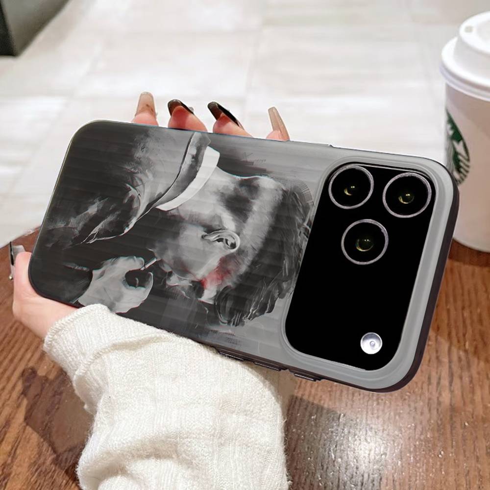 Movie P-Peaky-S B-Blinders Phone Case For IPhone 17 16 15 11 12 13 14 Pro Max Soft Corrugated Silicone Cover Case