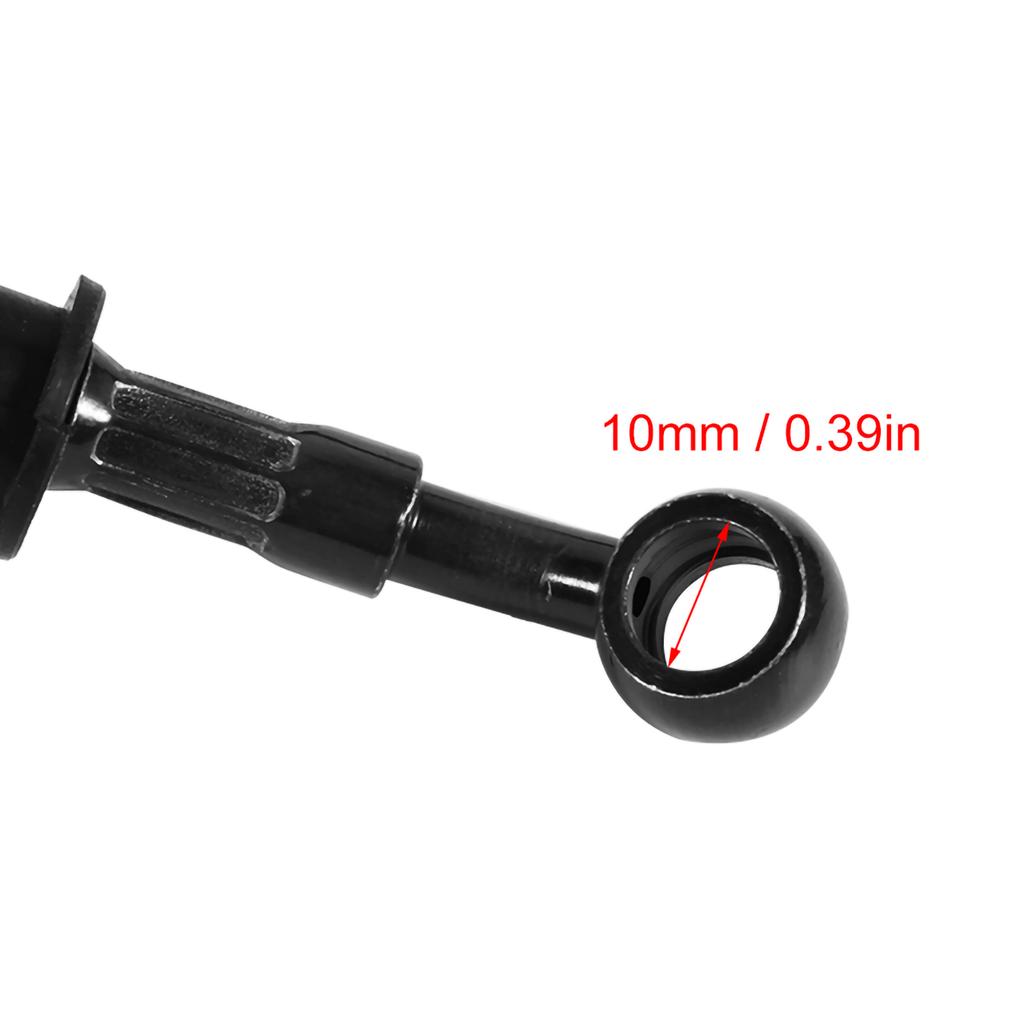 50cm ‑ 120cm Motorcycle Braided Steel Brake Clutch Oil Hose Line Pipe Colorful