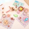 Kids Wooden Cooking Role Play Set Bear Themed Kitchen Toys For Early Education