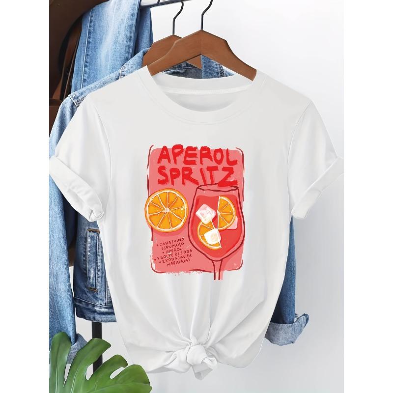 

Plus Size - Plus Size - Vacation Outfits, Everyday Wear, Enjoying Moments, The Charm of Aperol Cocktails, a Stylish And Casual Plus-Size S белый