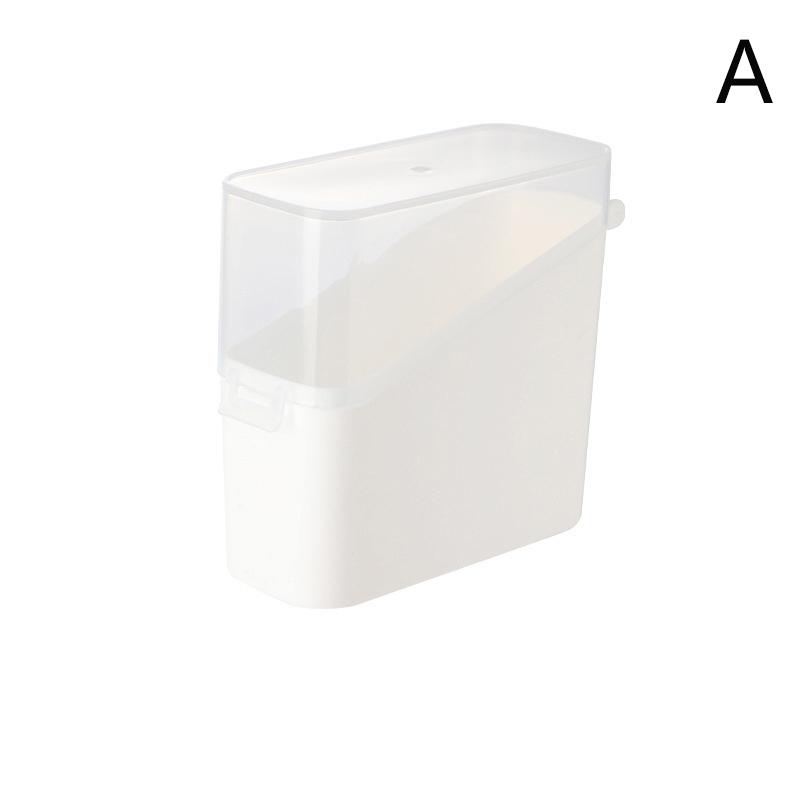 Refrigerator Side Door Organiser Coffee Tea Bag Cheese Small Objects Transparent Organiser Kitchen Organiser With Lid