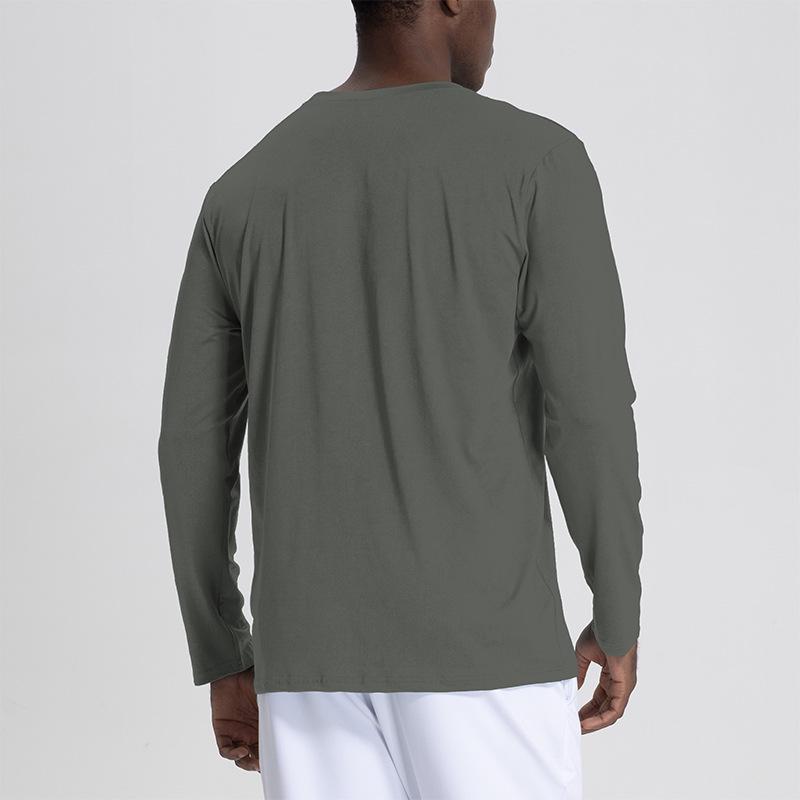 American Basketball Long-Sleeve Quick-Dry Running & Fitness Shirt - Men's Sports Top