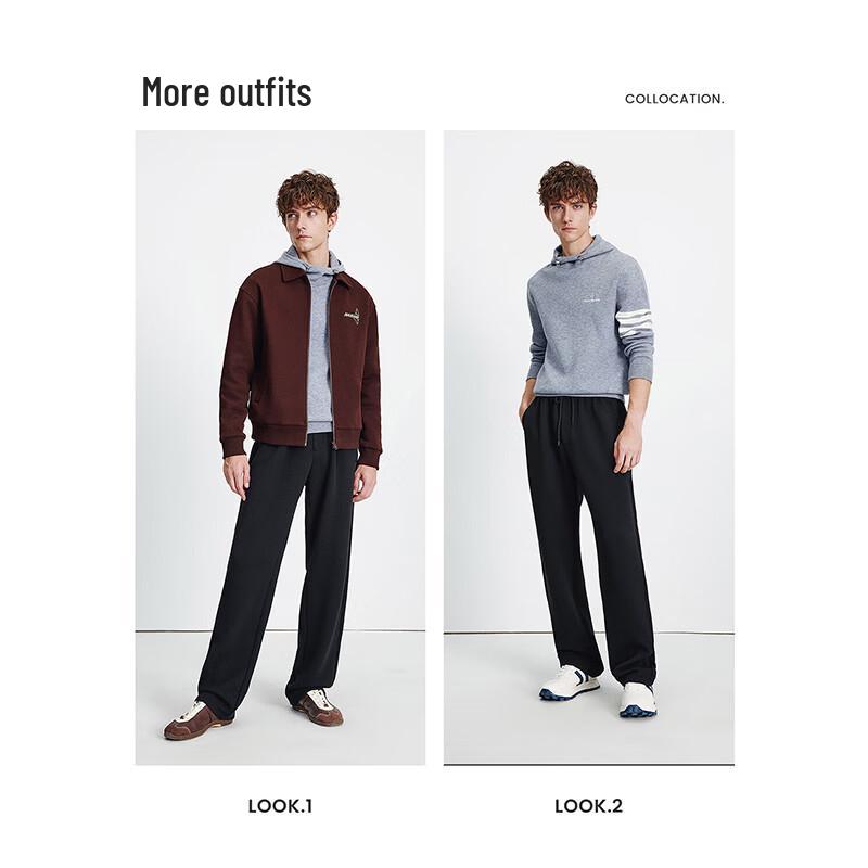 Navigare Men's Autumn/Winter Thermal Antibacterial Casual Joggers