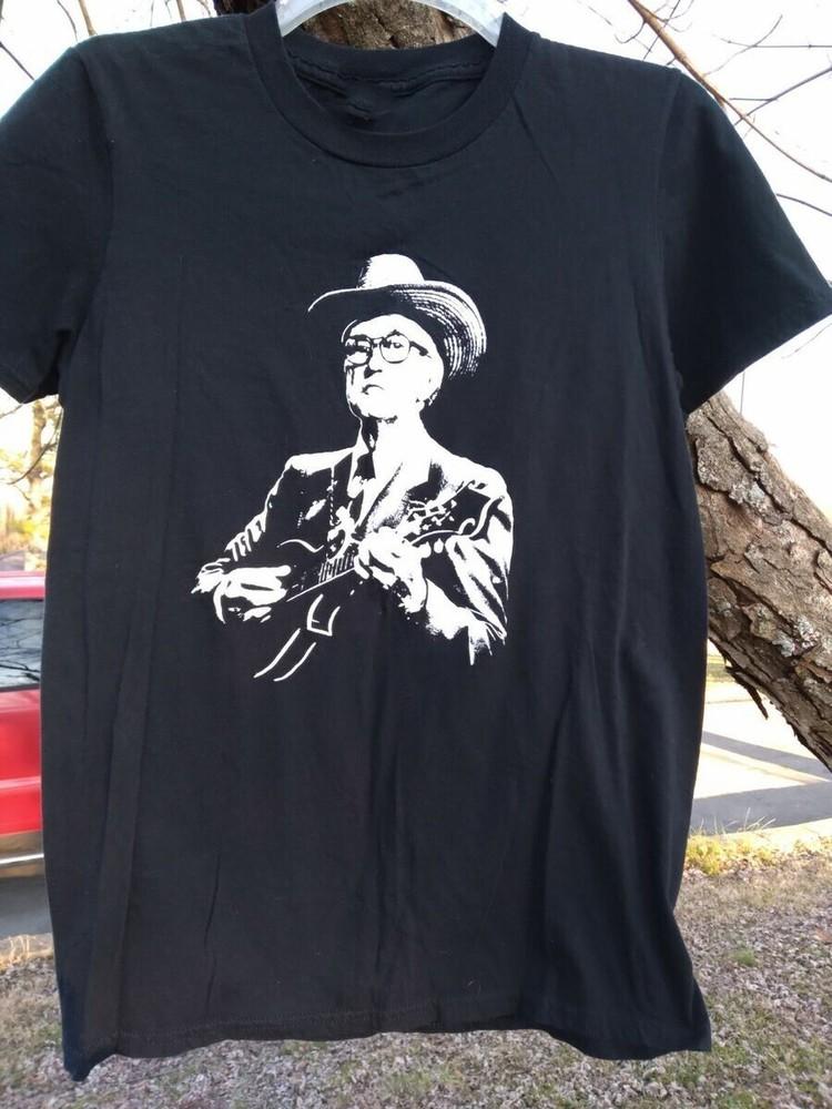 Bill Monroe IBMA black Graphic Print t-Shirt Size S To 4XL Unisex T-Shirt S