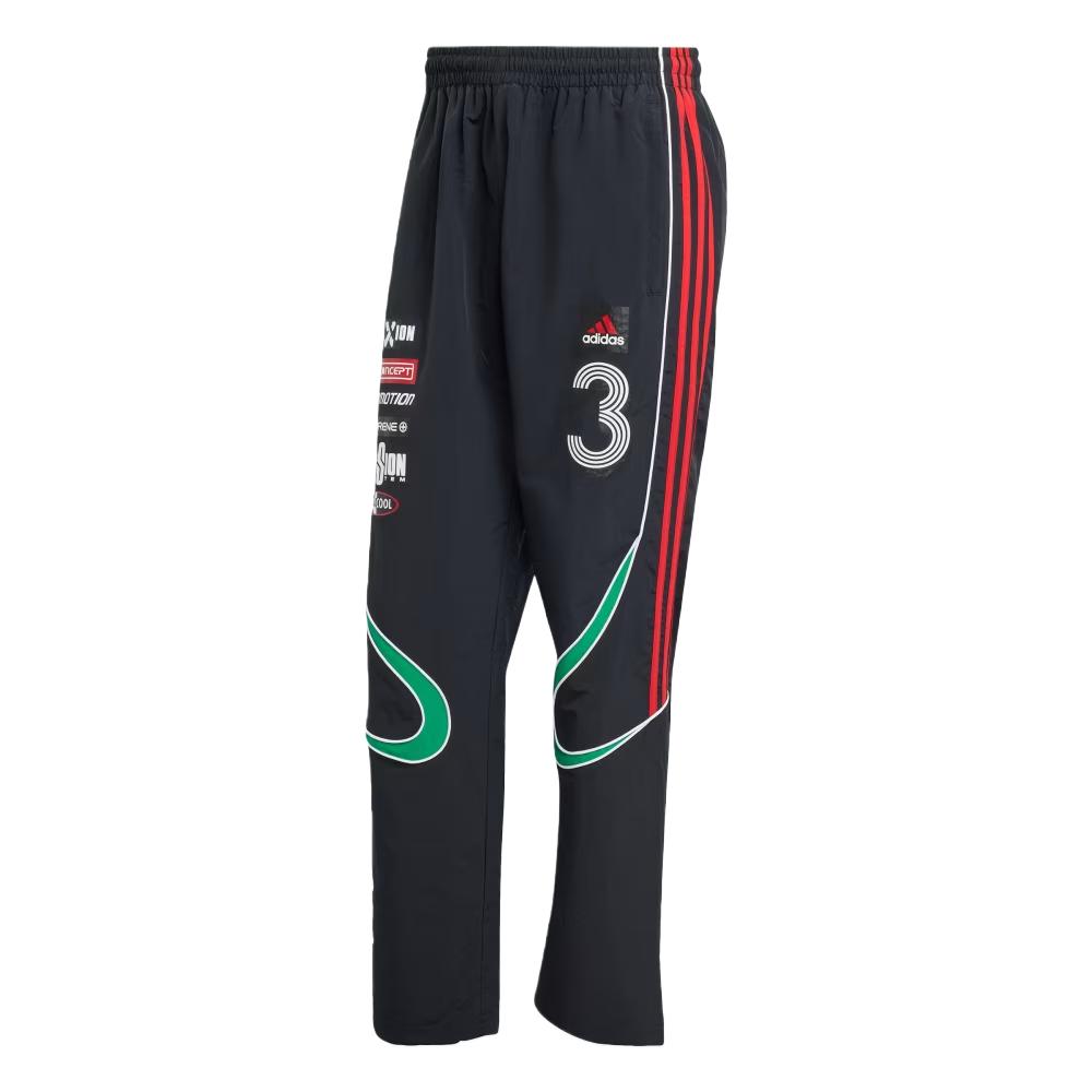 Adidas Teamgeist Moto Track Pants Comfortable Skin-Friendly Casual Pants Men bottoms Black KG2674 L