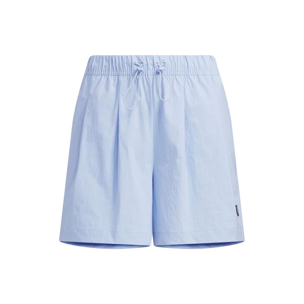 New Adidas X SEEBIN Co branded SS23 Casual Shorts Women's Light Pink Blue HY2854