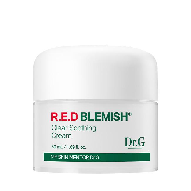 Dr.G Red Blemish Clear Soothing Cream Calming Barrier Moisturizing Cream 50mL