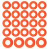 24pcs Kayak Paddle Drip Rings Universal Anti-Splash Collars For Canoe And Sup Pvc Water Guard Rings Replacement Parts For Shafts