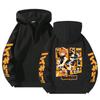 Haikyuu!! Quarter Zip Hoodie, Loose Fit Unisex Anime Sweatshirt New Quarter-zipper Pullover Sweatshirt for Men and Women