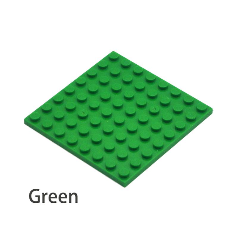 Bricks Toys DIY Educational Creative Compatible Brand Thin Dots 10pcs Building Blocks Figures 8x8 12Color Size With for Children