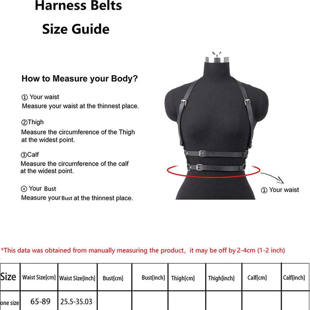 1 Stück Damenmode Einfacher Taillen Mehrschichtgürtel Verstellbarer Gothic-Gürtel Punk-Stil Bekleidungszubehör