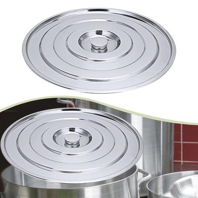 Nerezová poklice na pánev Díl nádobí Žáruvzdorná Snadno čistitelná Poklice na pánev Hrnec na vývar pro BBQ