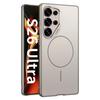 GKK Large Camera Hole Metal Paint Skin Feel Vegan Leather Magnetic Phone Case