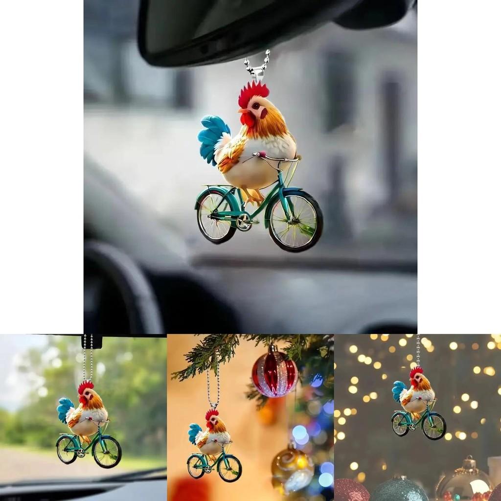 Car Decorative Acrylic Pendant Fun Cartoon Design For Stylish Home And Decor Backpack