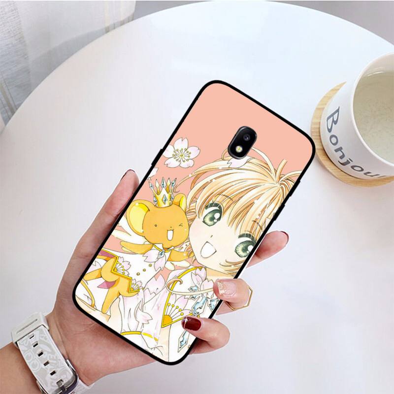 

Чехол для телефона Card Captor Sakura для Samsung Galaxy J7 PRIME J2Pro2018 J4 Plus J5 PRIME J6 J7 Duo Neo J737 J8 Samsung J3