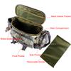 Fishing Tackle Bag Fishing Gear Storage Bag Organizer Waist Bag Messenger Bag Handbag