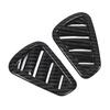 1Pair Dashboard Air Outlet Vent Cover Carbon Fiber Pattern Dashboard Side Air Vent Cover Replacement for Benz A‑Class