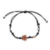 Chic Blossom Peach Adjustable Bracelet For Women Featuring Delicate Design Floral