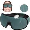 Breathable 3D Sleeping Mask Adjustable Strap Sleeping Aid Eyepatch Eye Cover  Household