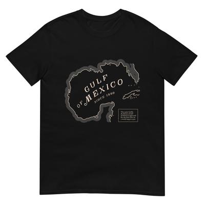 Gulf of Mexico Map T-Shirt