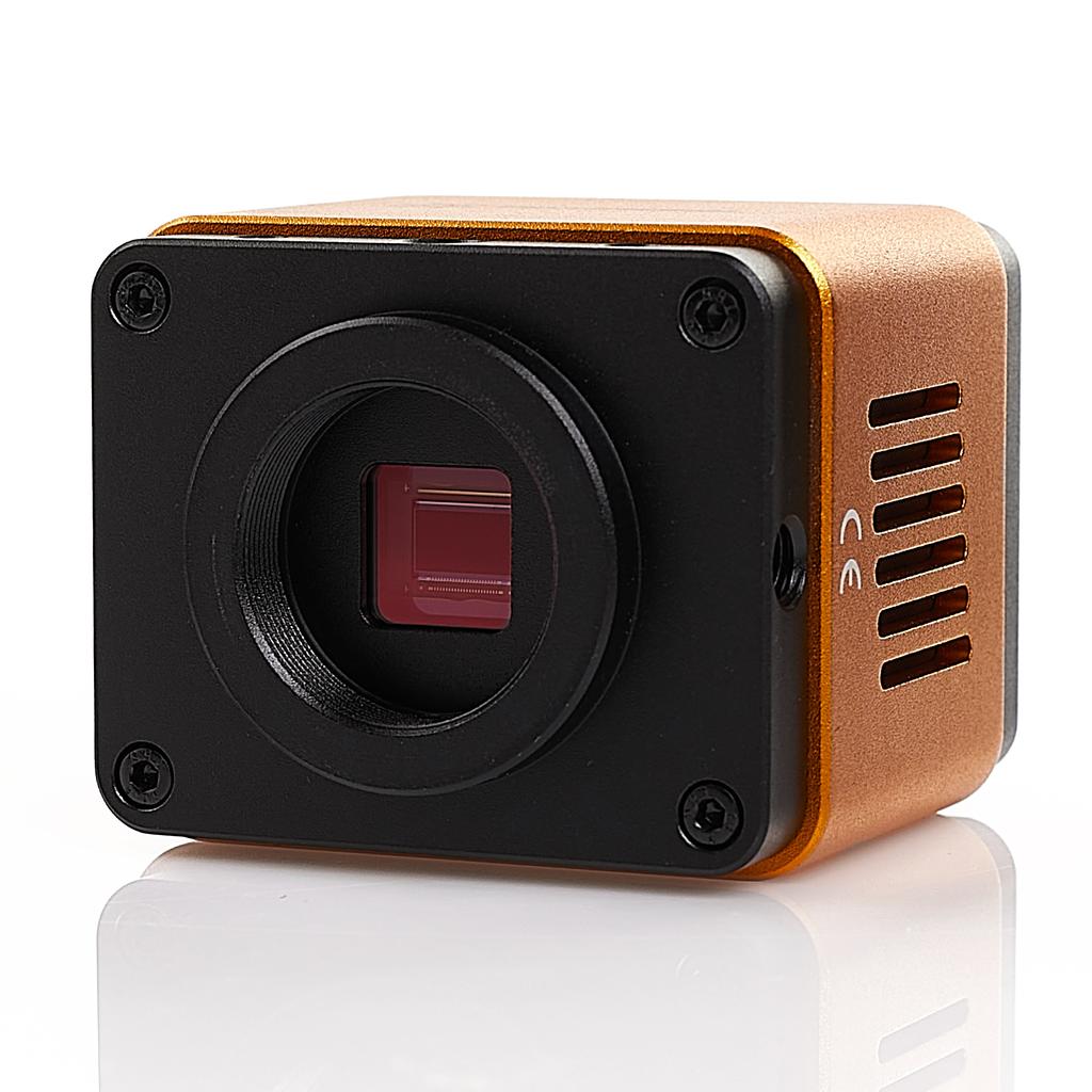 Stereomikroskop 22H auf verstellbarem Arm + 56X LED + 0,5x Barlow + Kamera „Orange Pro 4K“