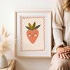 Poster for a Child Fruit Strawberry