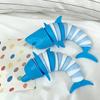 3D Articulated Shark Stress Reliever Hand Toy,Sensory Fidget Toy For Adults And Kids,Pressure Relief And Anti-Anxiety Desk Toy