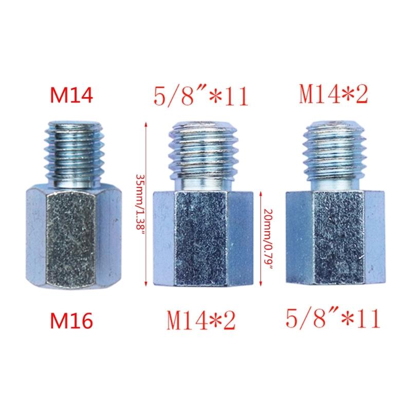 M16 To M14 Angle Grinder Interface Connector Converter Adapter For Polishing Pad Connecting Head Polisher Accessories
