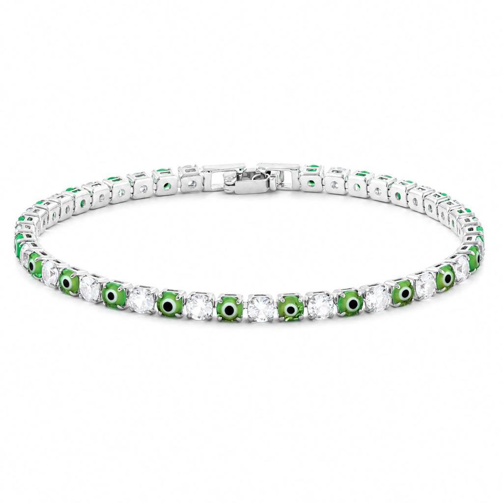 Women's High-End Zircon Crystal Bracelet - Elegant Fashion Accessory