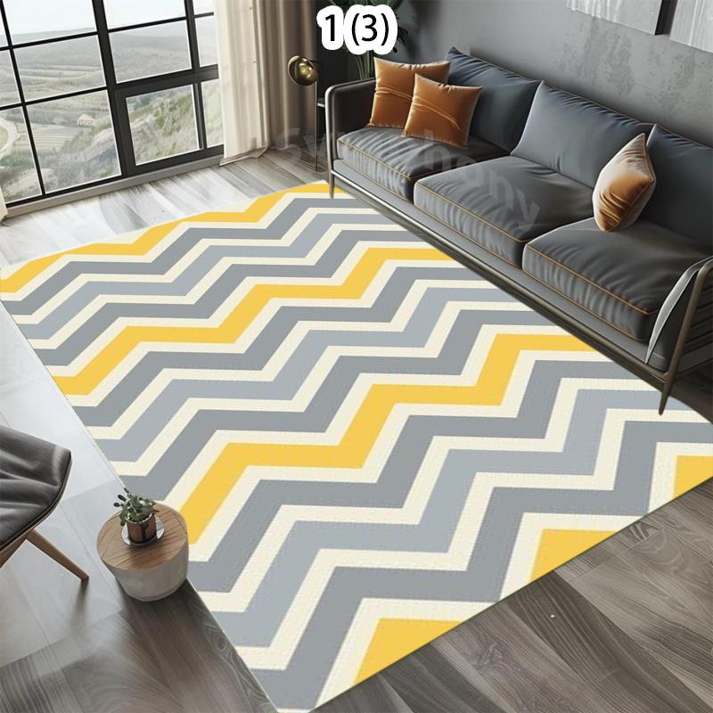 Exquisite Patterned Carpet Decorative Style Suitable for Living Room Carpet Sofa Door Bedroom Carpet Outdoor Home Carpet Decor