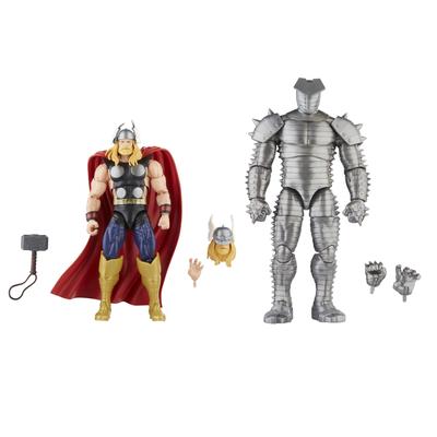 Hasbro MARVEL Marvel Legends Series Thor Avengers 60th Anniversary Action de taille 6 pouces avec 5 accessoires F7087 Produit authentique vs. Destructeur, (15cm)