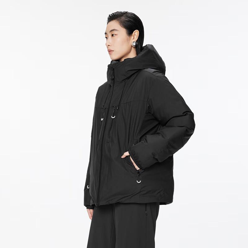 

JNBY 2024 Зимняя куртка с капюшоном свободного кроя на утином пуху M