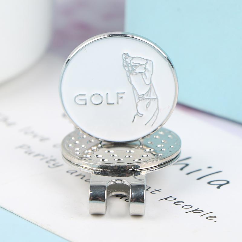 1Pc Golf Kappe Clips Golf Ball Marker Hut Clip Training Zubehör