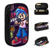 Pencil Case Large Pencil Pouch Friday Night Funkin Merch Double Layer Pencil Box Women Make Up Bag Perfect Gifts