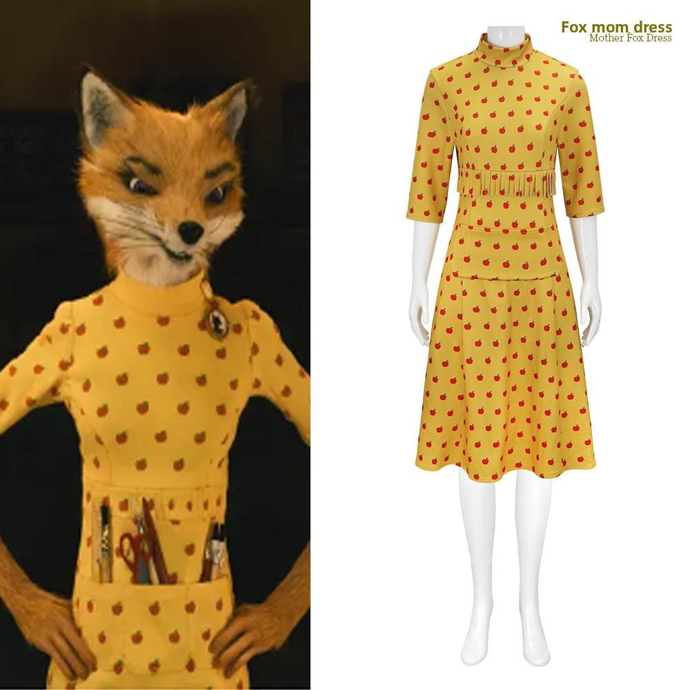 The Fantastic Mr Fox Cosplay Attire For Role Play With Retro Style For Summer Costume Parties