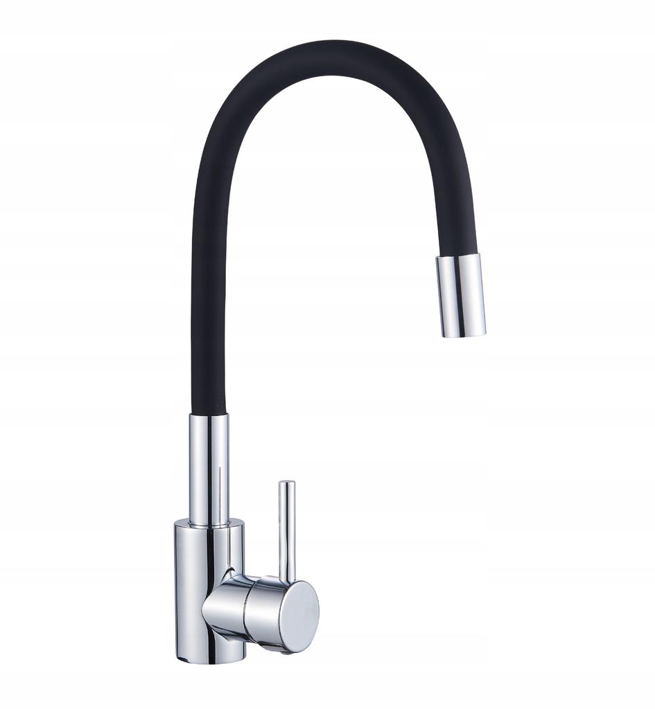 Riva Standing Kitchen Faucet with Flexible Spout, &