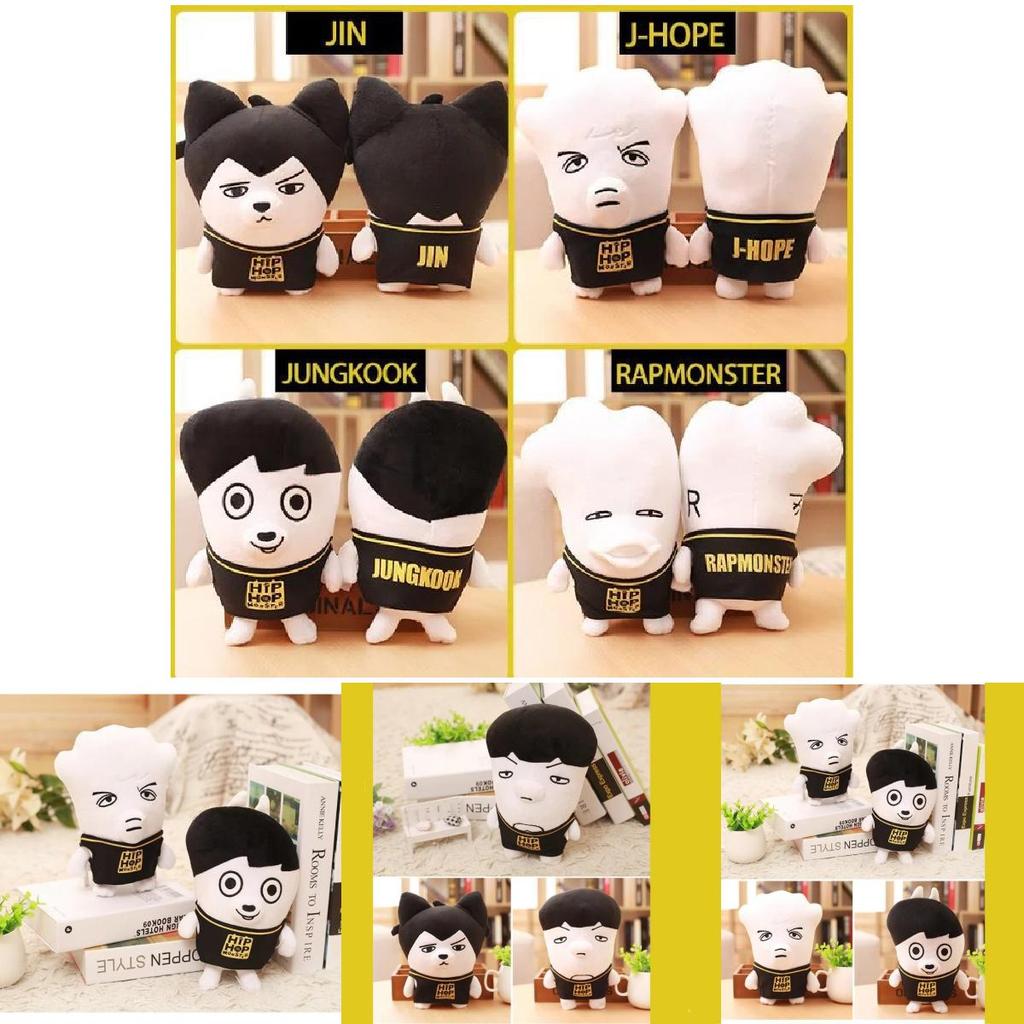 Bangtan Boys Plush Toy With Pp Cotton For Collectors And Fans