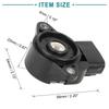 ACROPIX 89452-87114 Car Throttle Position Sensor Replacement for Toy ota Compatible with Duet Cami, Black, 1 Pack