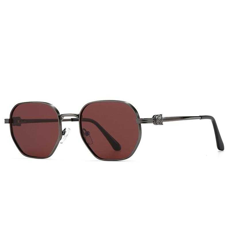 Fashion Brand Luxury Designer Sunglasses Men Women Leopard Vintage Trendy Elegant Shades Glasses Outdoor Punk Sunglasses