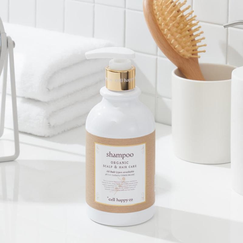 CELL HAPPY CO Shampoing Bio pour le Cuir Chevelu et les Cheveux 300ml
