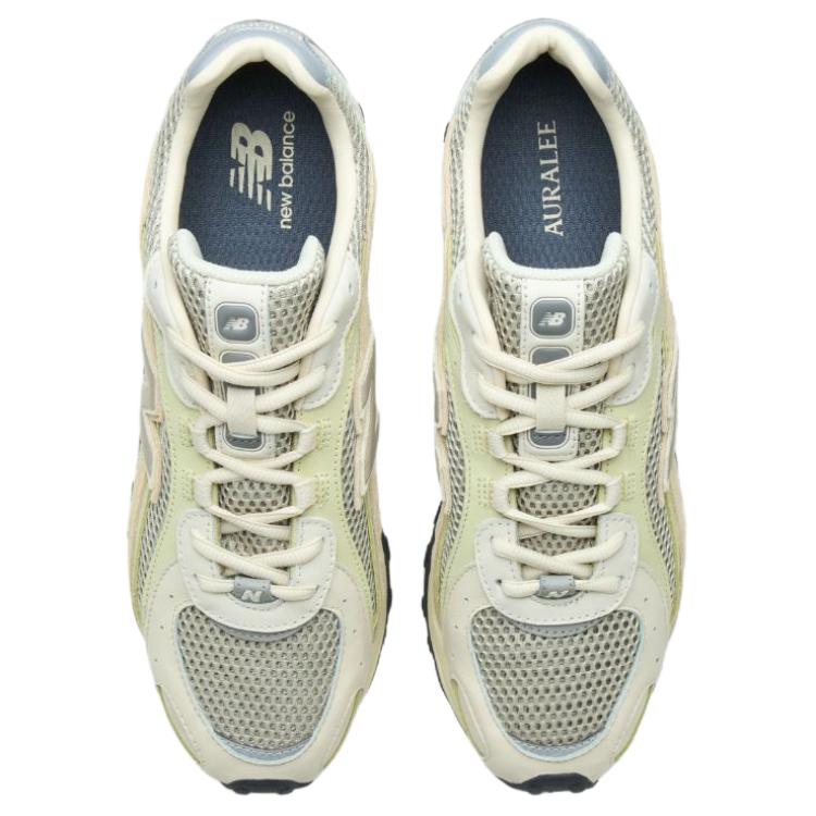 AURALEE X New Balance 204L Cream Unisex Sneakers Black U204L7YU