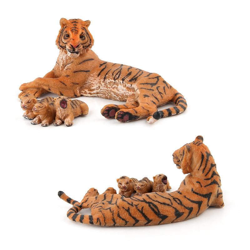 High Quality Pvc Jungle Tiger Animal Model Perfect For Kids Educational Playtime