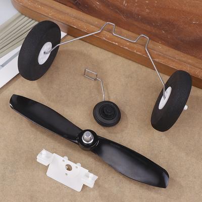 1 Stück RC Flugzeugmodell Qidi560 5X4.5 Propeller Motorhalterung Fahrwerk Ersatzteil Modellflugzeugzubehör