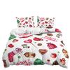 Three-Piece Christmas Quilt Set Two-Piece Bedding Set