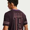 Nike Court T Shirts Men's Dark Grape Purple Crew Neck Moderate